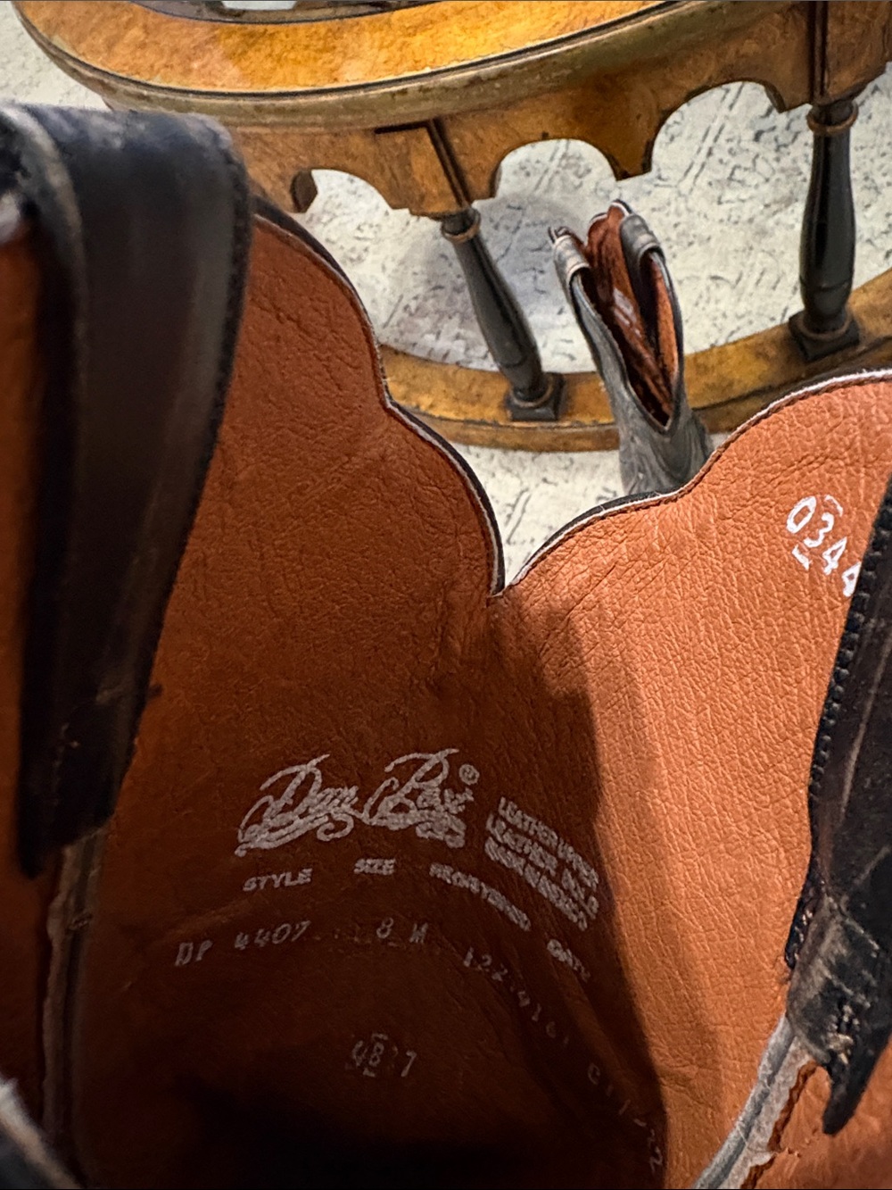 Dan Post  Western Cowboy Boot  Leather - Picture 9 of 9